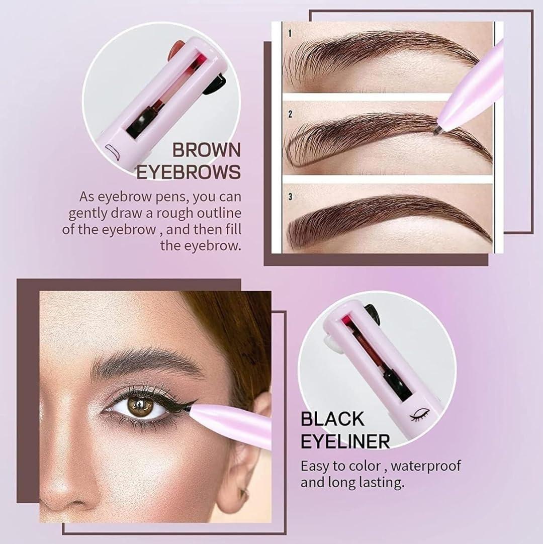 4-in-1 Makeup Pen | Eyeliner, Brow Liner, Lip Liner & Highlighter