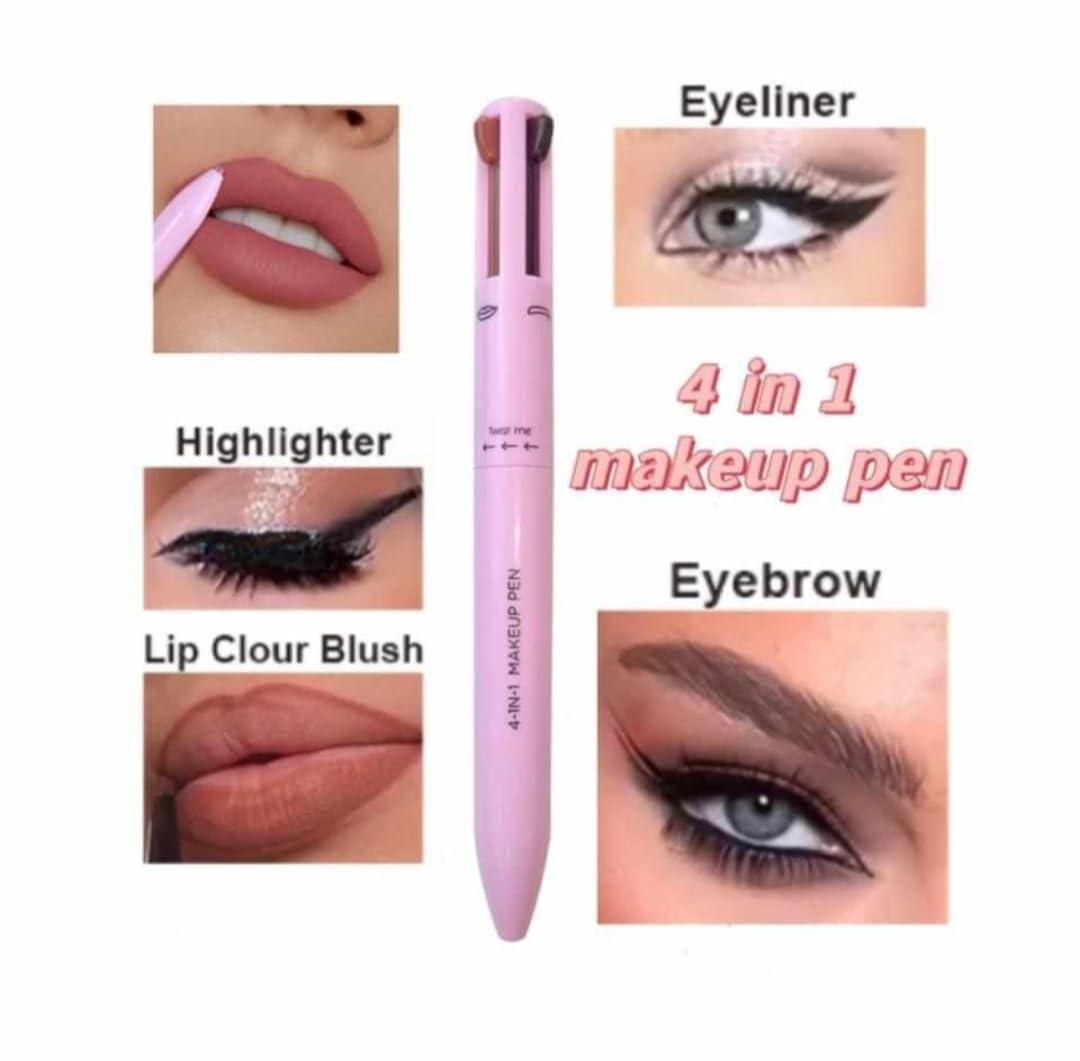 4-in-1 Makeup Pen | Eyeliner, Brow Liner, Lip Liner & Highlighter