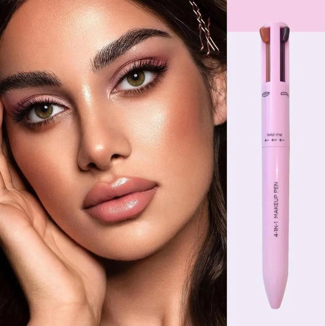 4-in-1 Makeup Pen | Eyeliner, Brow Liner, Lip Liner & Highlighter