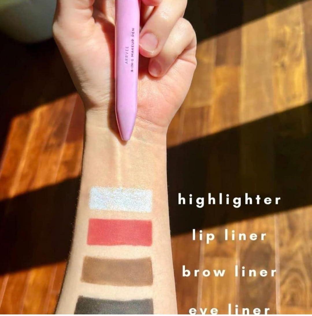 4-in-1 Makeup Pen | Eyeliner, Brow Liner, Lip Liner & Highlighter