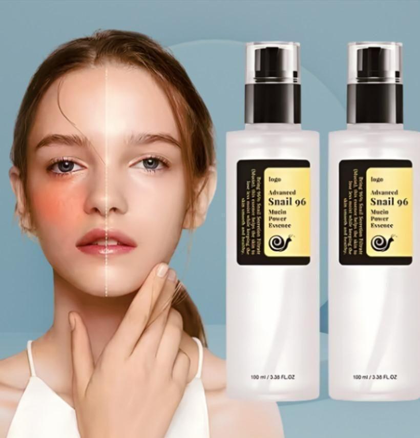 Snail Mucin 96% Power Essence 100 ml | Hydrating Korean Skincare (Pack of 2)