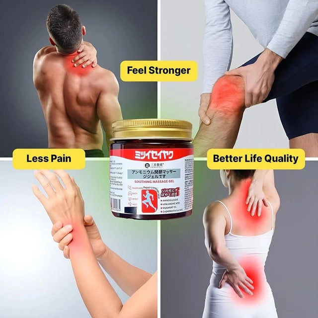 Soothing Massage Gel for Muscle & Joint Aches (Pack of 2)