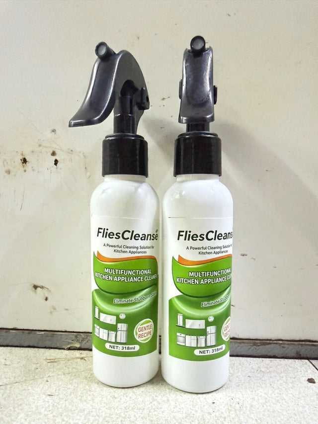 FlyCleanse Kitchen Cleaner Spray 200 ml | Grease & Oil Stain Remover (Pack of 2)