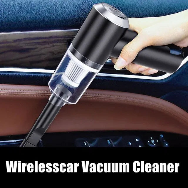 2-in-1 Cordless Air Duster & Mini Vacuum Cleaner for Car, Keyboard & Home