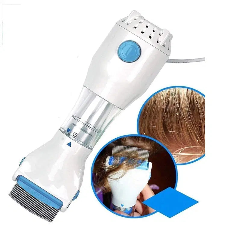 Electric Lice Comb with Suction | Chemical-Free Head Lice Removal