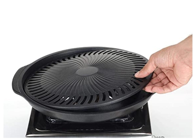 Smokeless Indoor Tandoor Grill Pan for Gas Stove | BBQ at Home